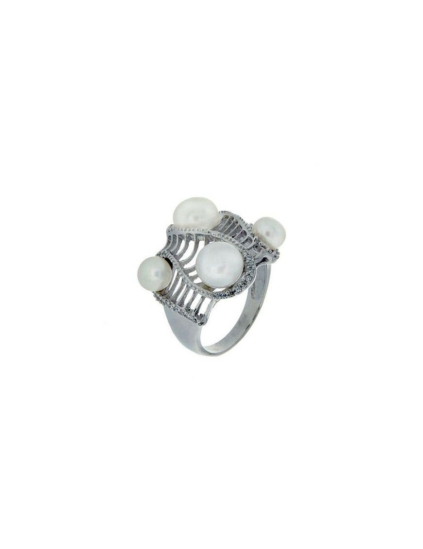 ANILLO SORTIJA PLATA PERLAS RS4123PE