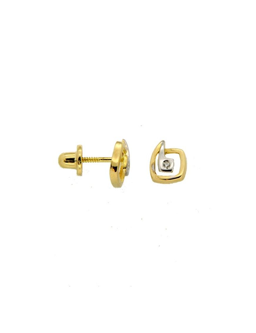 PENDIENTES ORO 18K NIÑA 177.382/17ZIR