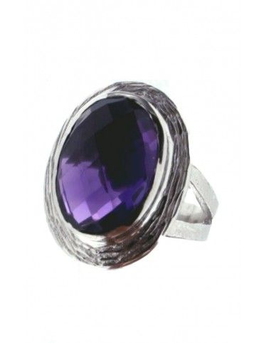 ANILLO METAL CHAPADO MUJER NBR-130&P-AM