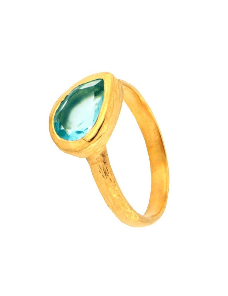 ANILLO METAL CHAPADO DORADO NBR-212&G-AG