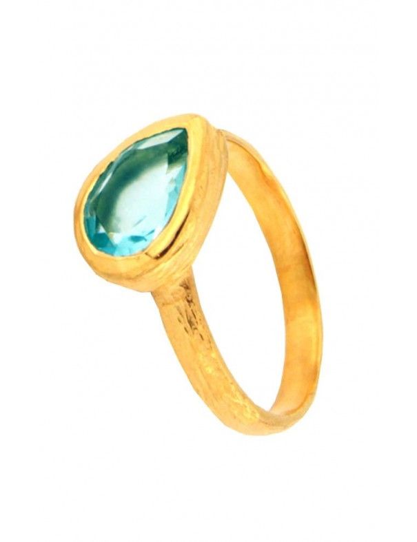 ANILLO METAL CHAPADO DORADO NBR-212&G-AG