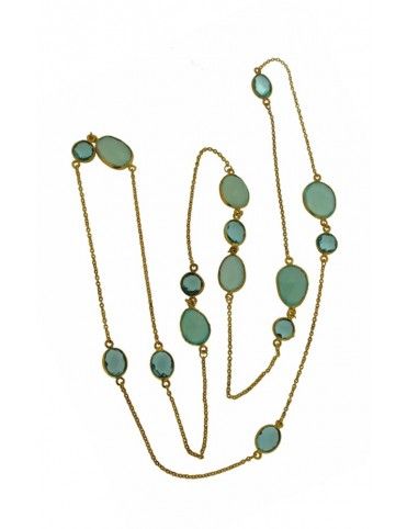 COLLAR METAL MUJER NBN-009&G-TO