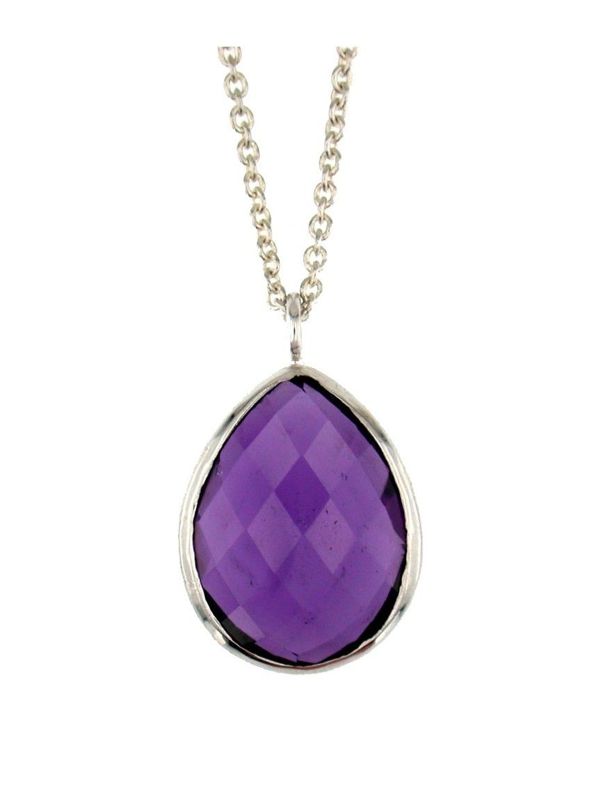 COLLAR METAL CHAPADO MUJER NBN-029&P-AM