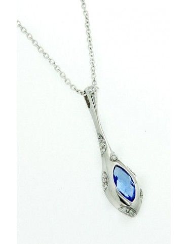 COLLAR PLATA CIRCONITAS PS4210BLQ