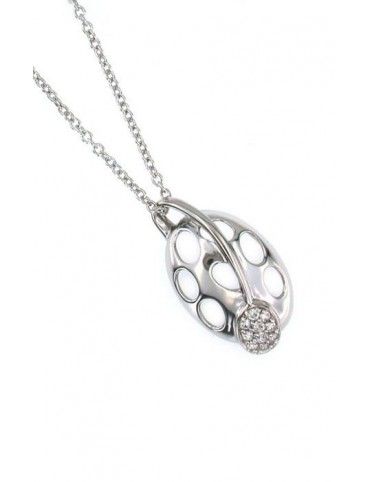 COLLAR PLATA CIRCONITAS PS3907