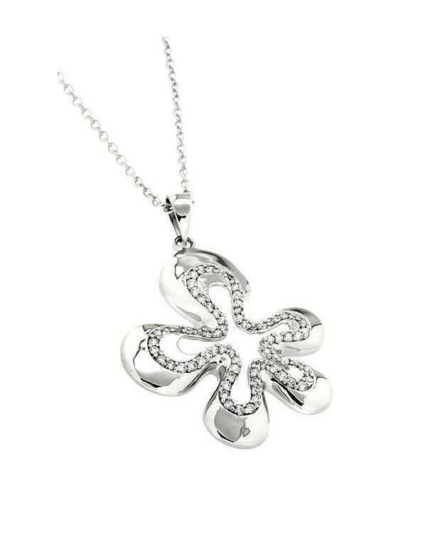 COLLAR PLATA CIRCONITAS PS3861