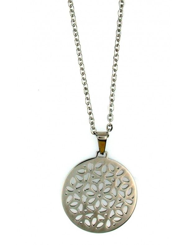 COLLAR ACERO MUJER SSPT732A-CAD