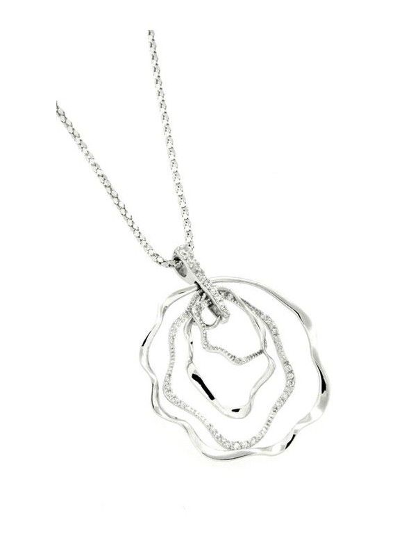 COLLAR PLATA CIRCONITAS PS3691