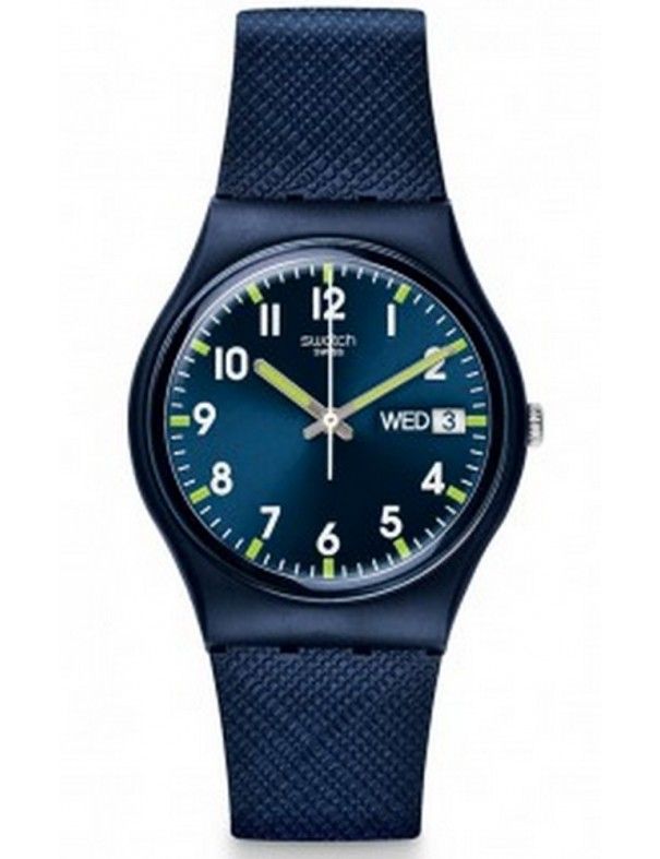 RELOJ SWATCH UNISEX SIR BLUE GN718