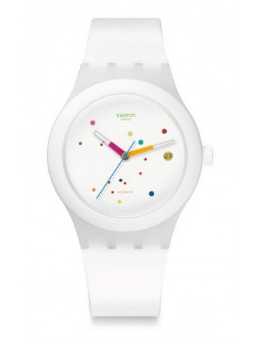 Reloj Swatch Sistem51 White unisex SUTW400