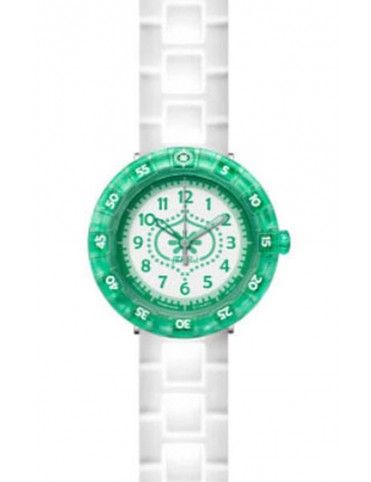 RELOJ FLIK FLAK GREEN SUMMER BREEZE FCSP013