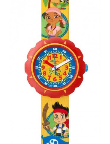 RELOJ FLIK FLAK JAKE Y LOS PIRATAS FLSP006