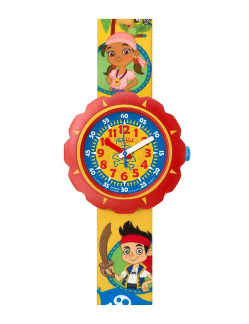 RELOJ FLIK FLAK JAKE Y LOS PIRATAS FLSP006