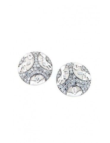 PENDIENTE PLATA CIRCONITAS ES3468