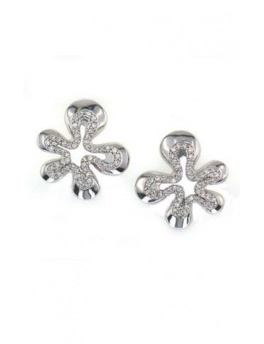 PENDIENTE PLATA CIRCONITAS ES3402