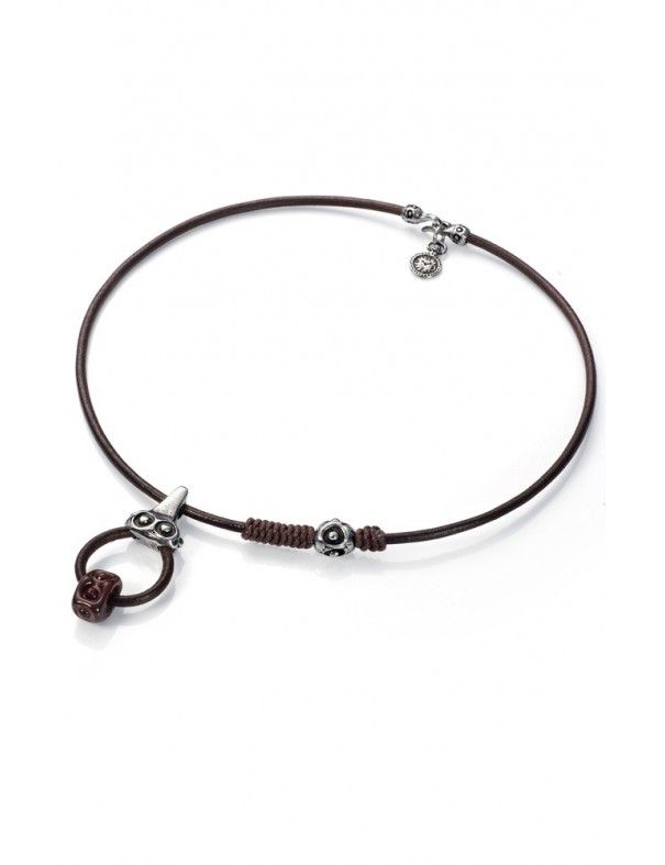 Collar Viceroy metal chapado plata 1001C19011