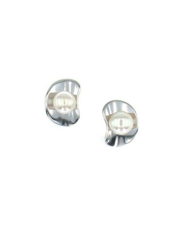 PENDIENTE PLATA PERLA ES2963