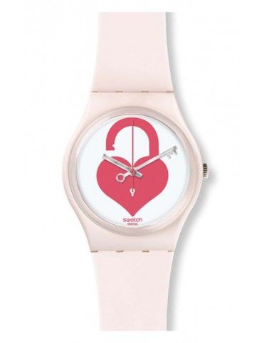 Reloj Swatch Unlock My Heart mujer San Valentín GZ292