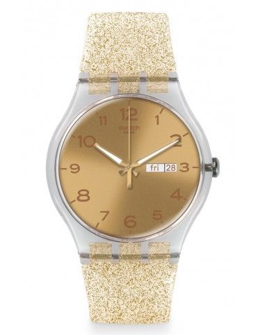 Reloj Swatch Golden Sparkle mujer SUOK704