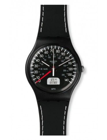 Reloj Swatch Black Brake hombre SUOB117