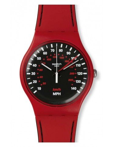Reloj Swatch Red Brake hombre SUOR104