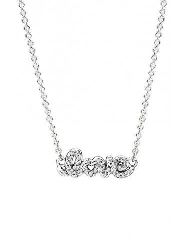 Collar Pandora plata mujer 590415CZ-45