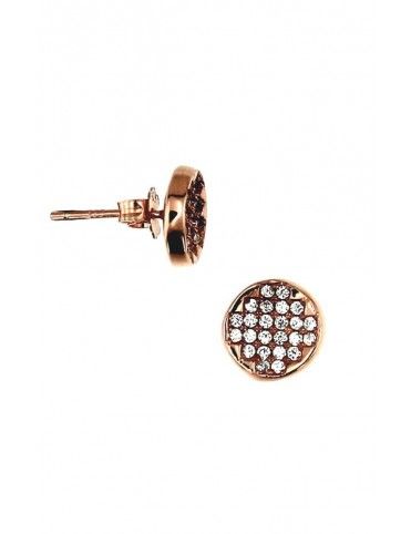 Pendientes plata mujer PL23454-P/RO