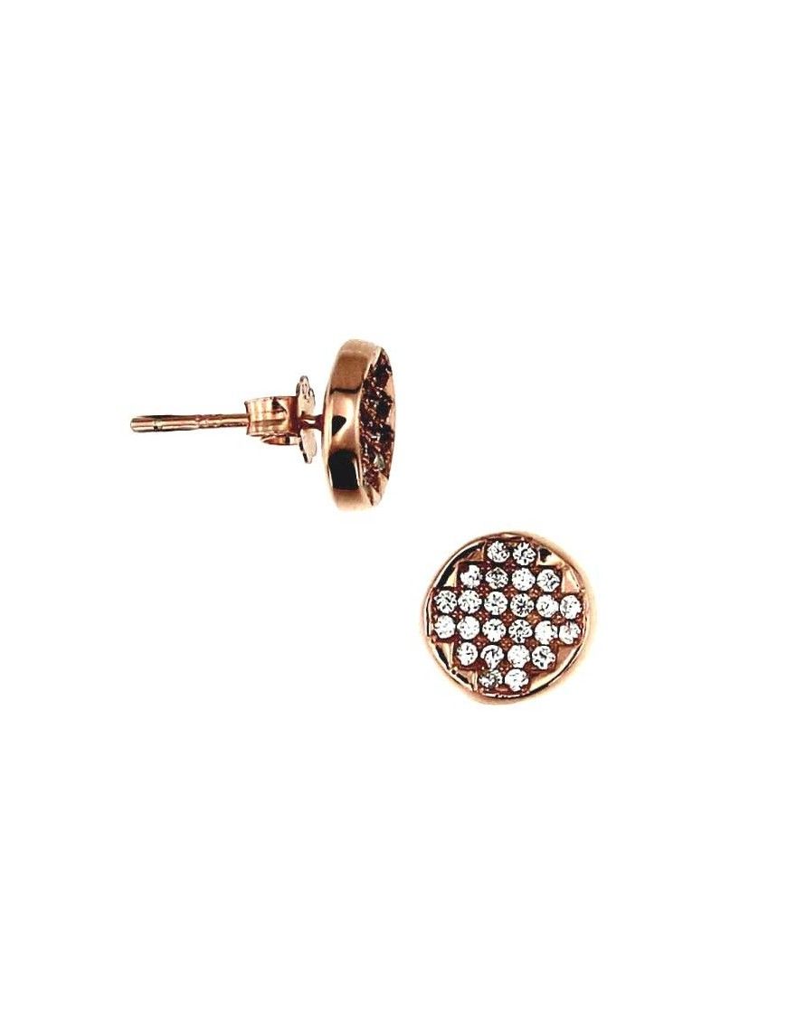 Pendientes plata mujer PL23454-P/RO