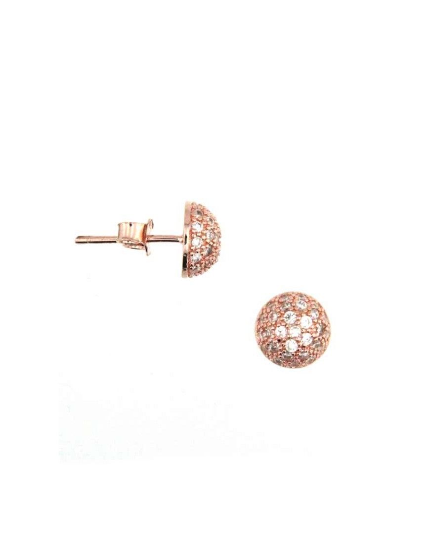 Pendientes plata mujer PL23462-P/RO
