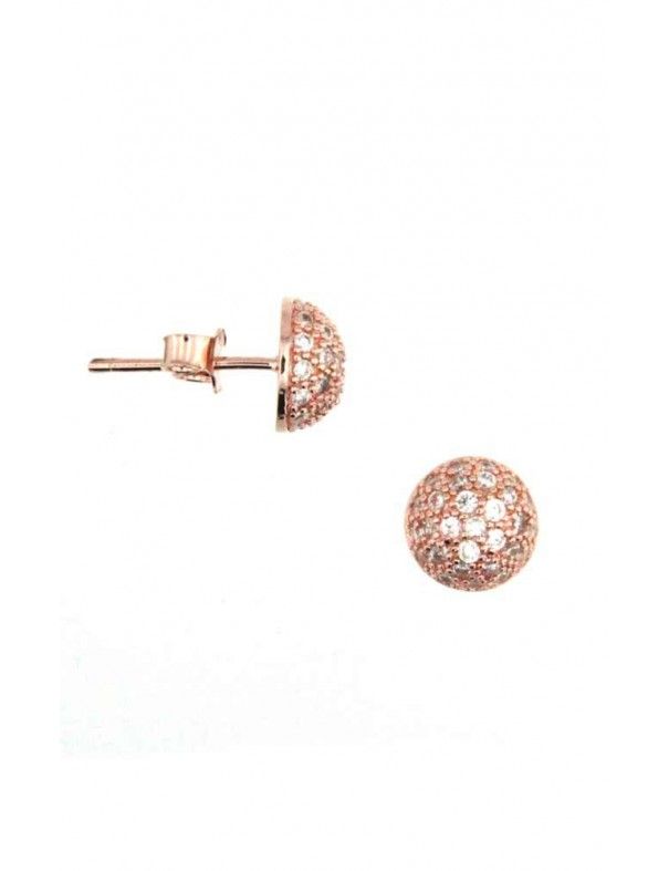 Pendientes plata mujer PL23462-P/RO
