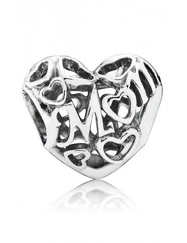 Abalorio Pandora corazón calado 791519