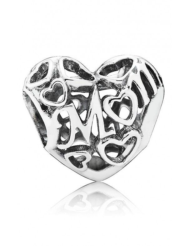 Abalorio Pandora corazón calado 791519