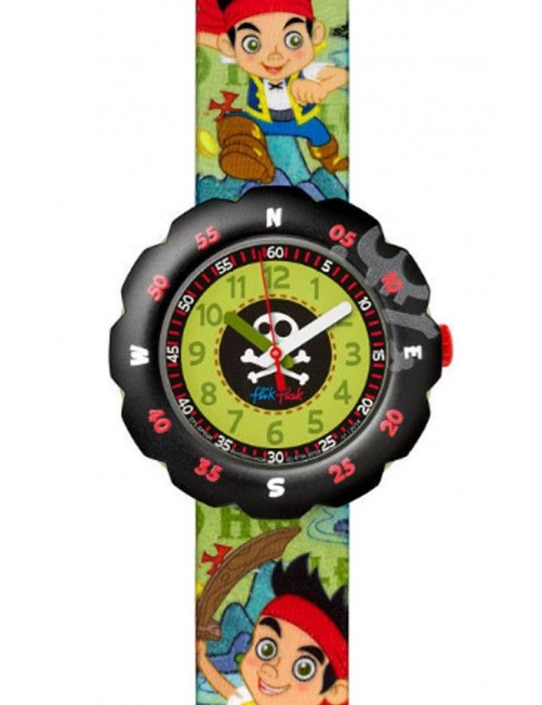 Reloj Flik Flak Jake and the Never Land FLSP005