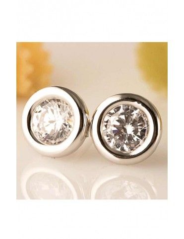 Pendientes oro blanco 18 Kt 81B1706/6R
