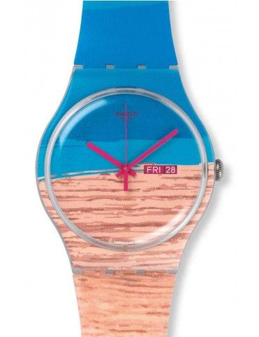 Reloj Swatch hombre SUOK706 Blue Pine