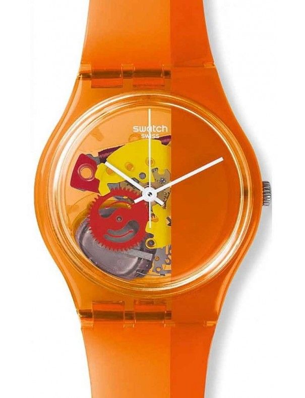 Reloj Swatch Unisex Go116 Bloody Orange