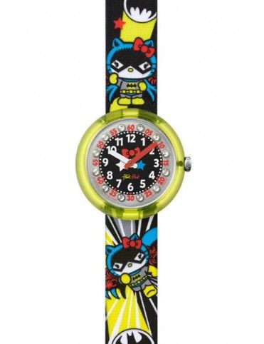 Reloj Flik&Flak FLNP016 Hello Kitty Batgirl