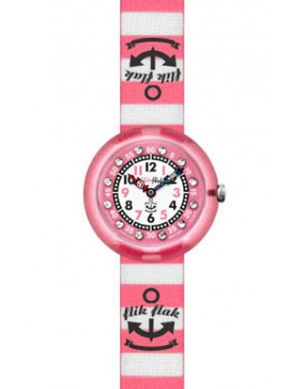 Reloj Flik Flak cadete FTNP003 Pink Stripes