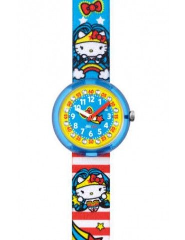 Reloj Flik Flak niña FLNP018 Hello Kitty Wonder Woman