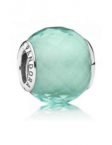 Charm Pandora plata Pequeño facetado verde 791499SGQ
