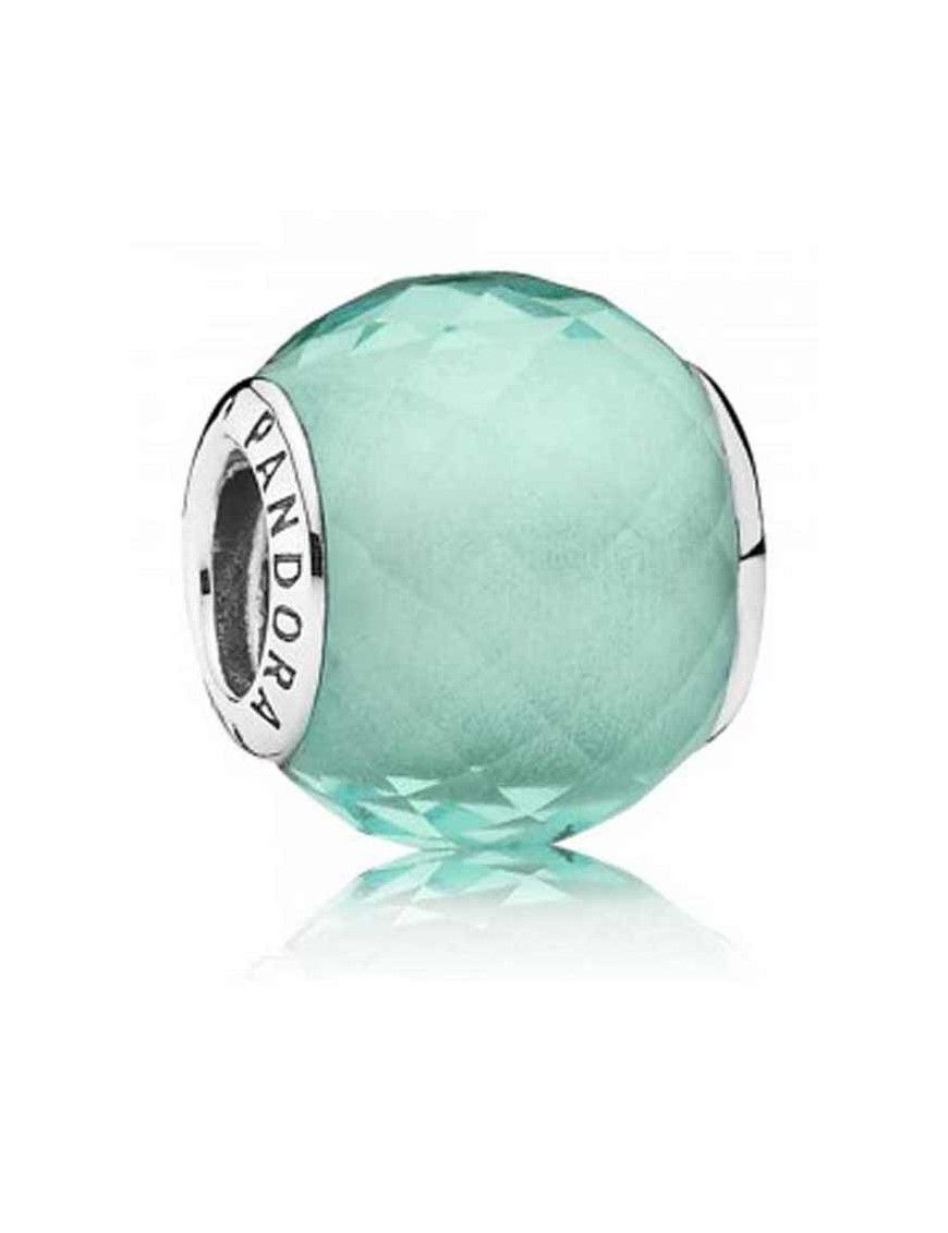 Charm Pandora plata Pequeño facetado verde 791499SGQ