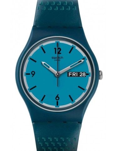 Reloj Swatch unisex BLUE BOTTLE GN719