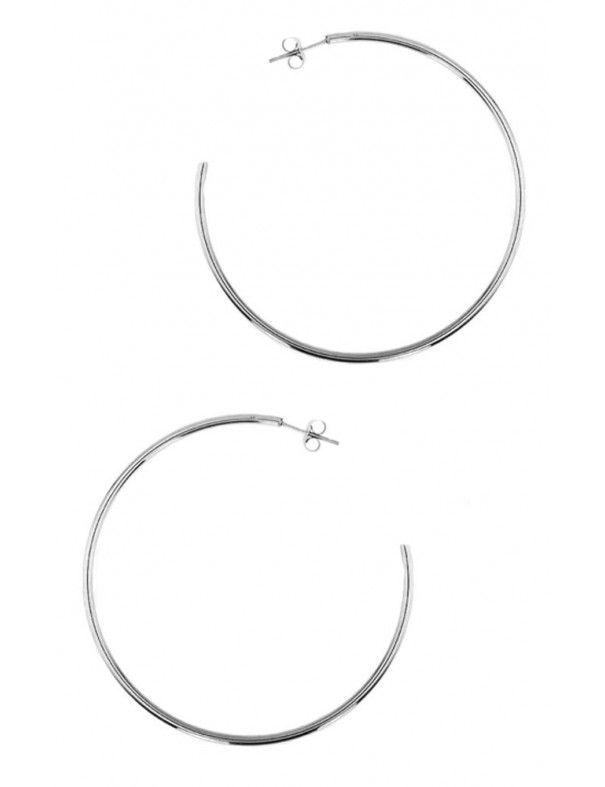 Pendientes de aro Anartxy acero mujer APE206