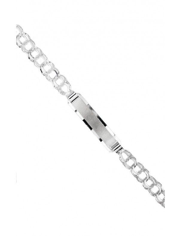 Pulsera Esclava Plata mujer 3+1+1