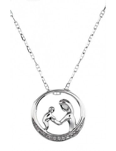 Collar Plata mujer 30028903-ROBRI