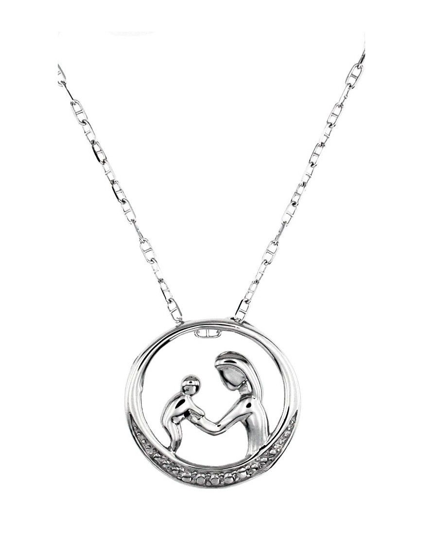 Collar Plata mujer 30028903-ROBRI