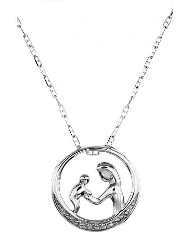 Collar Plata mujer 30028903-ROBRI