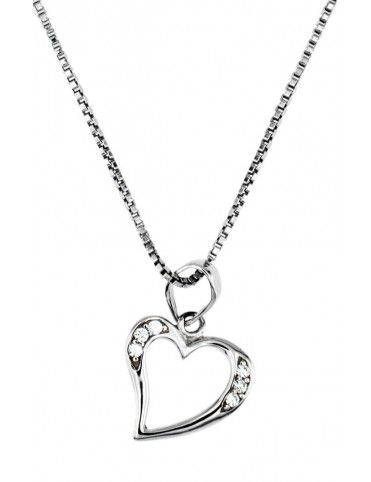 Collar plata mujer EN2181-PS001&VE 0.15