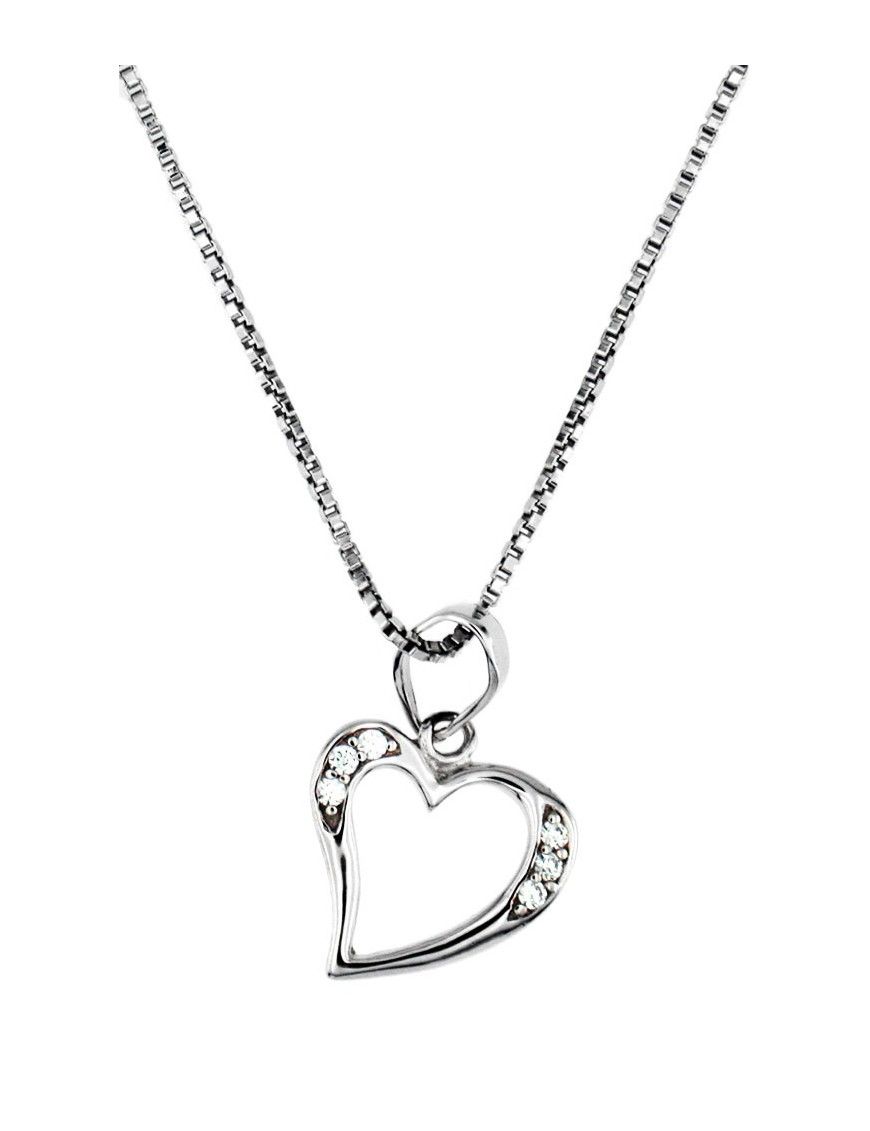Collar plata mujer EN2181-PS001&VE 0.15