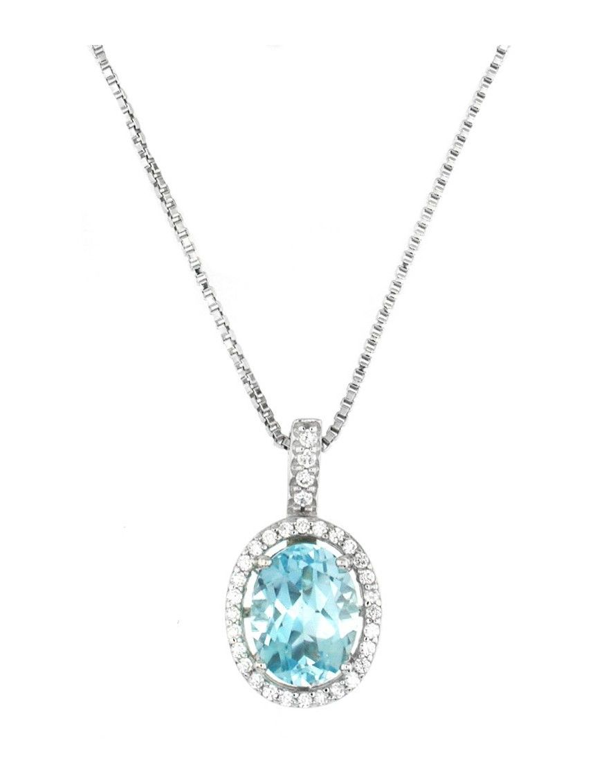 Collar plata mujer PS6440TOP&VE 0.15-42